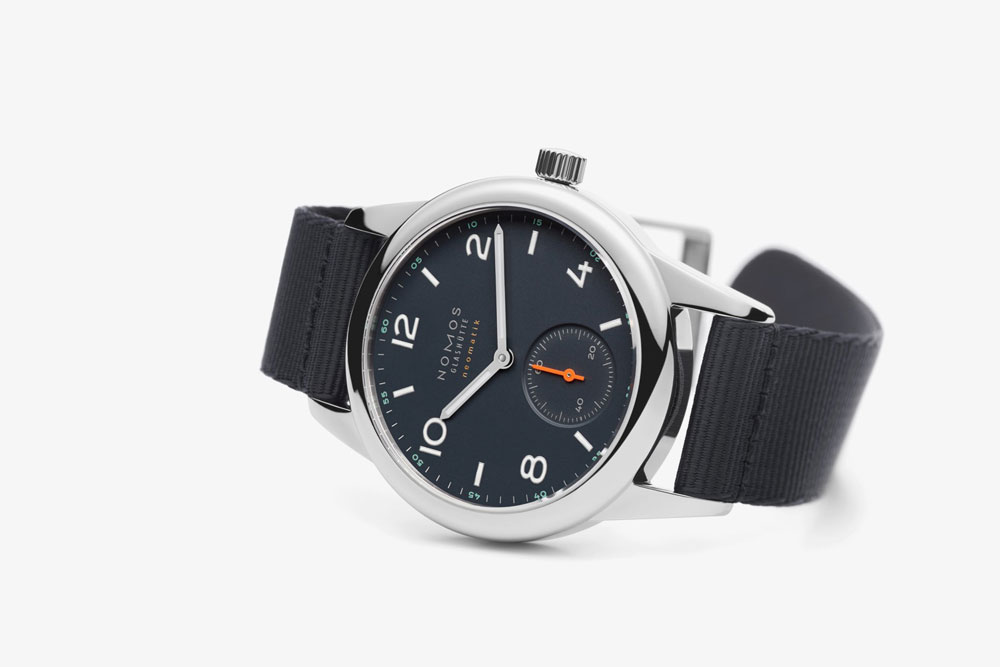 ノモス【NOMOS】クラブ ネオマティック アクア 37mm CLUB neomatik