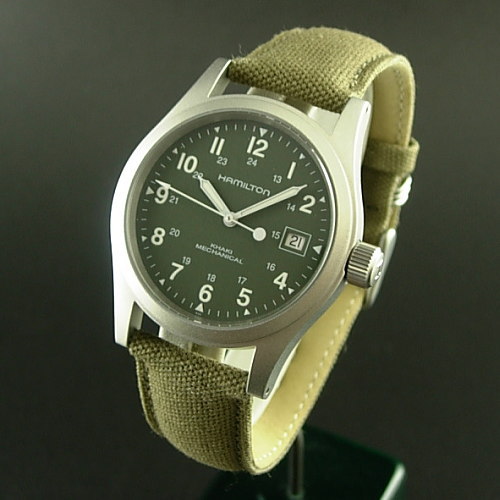 ハミルトン【HAMILTON】カーキ フィールド メカ 38mm 手巻き KHAKI ...