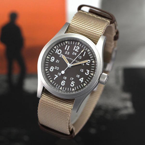 ハミルトン【HAMILTON】カーキ フィールド メカ 手巻 38mm NATO ...