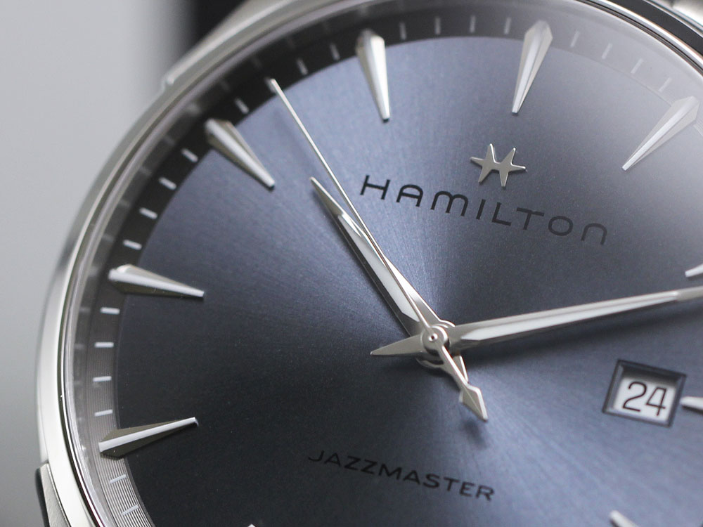 ハミルトン【HAMILTON】ジャズマスター ジェント クォーツ 40mm ブルー